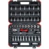 Set bussole rosse GEDORE 3/8 SW6-24mm 59 pezzi (R59003059)