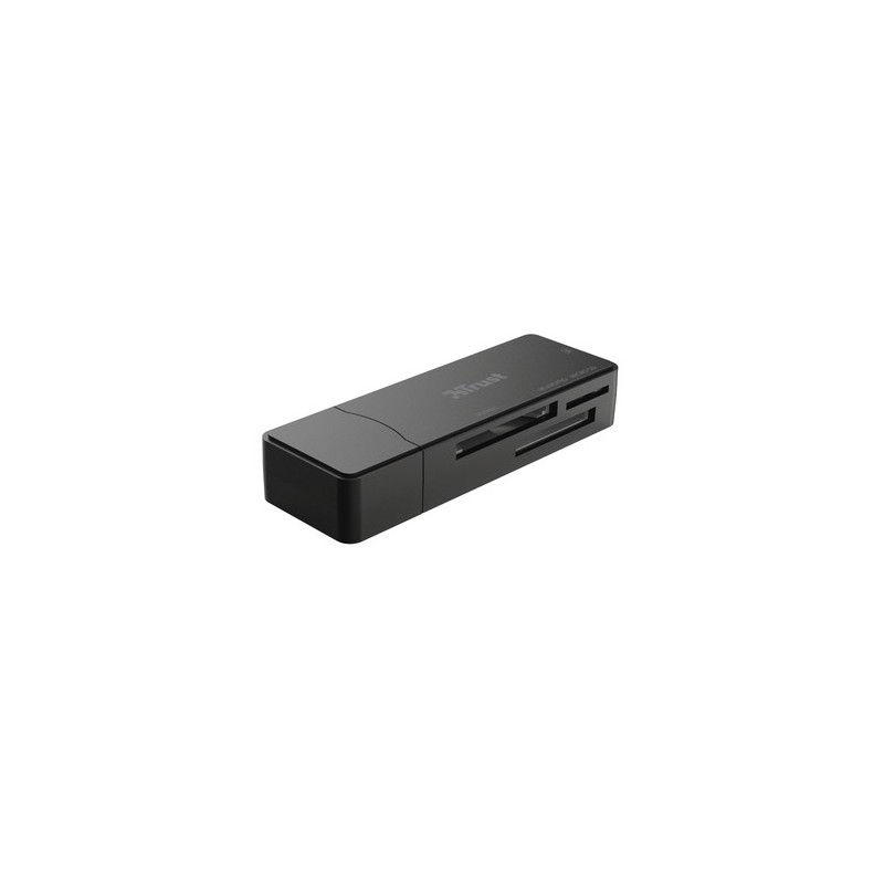 Trust NANGA lettore di schede USB 32 Gen 1 31 Gen 1 Type-A Nero