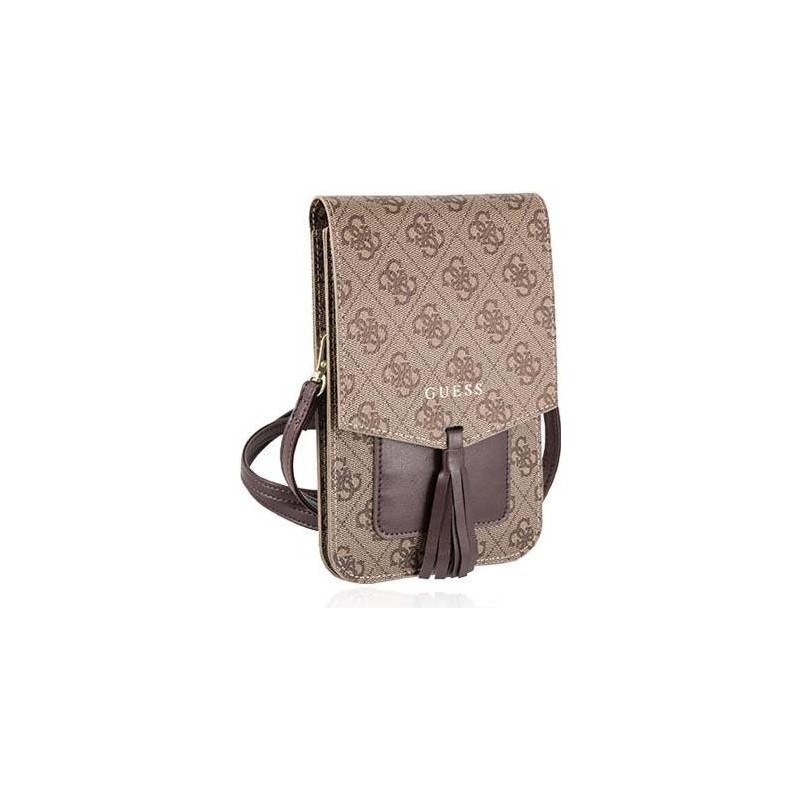 Portafoglio Guess 4G universale - beige (GUWBSQGBE)