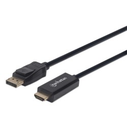 Manhattan 152679 cavo e adattatore video 18 m DisplayPort HDMI Nero