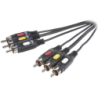 Cavo di collegamento AV SpeaKa Professional Composite RCA 3x Spina RC