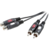 Cavo di prolunga audio SpeaKa Professional Cinch 2x Spina RCA - 2x Pr