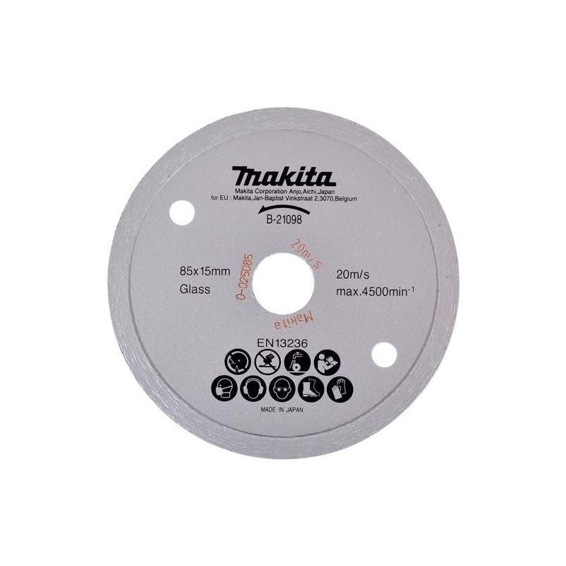 Makita B-21098 Disco diamantato 85x15mm bagnato (B-21098)