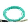 Cavo patch in fibra ottica duplex LC-ST Multimodale OM3 30 metri