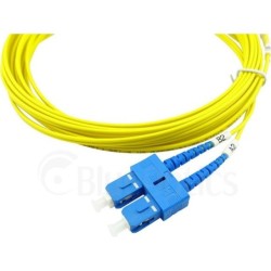 Cavo patch fibra ottica duplex SC-UPC-SC-UPC monomodale 50 metri