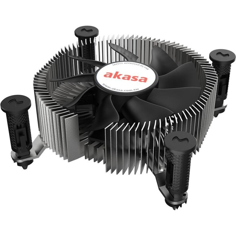 Akasa AK-CC6602HP01 Mini-ITX Aluminium Heatsink and Fan Intel 1700 Lo