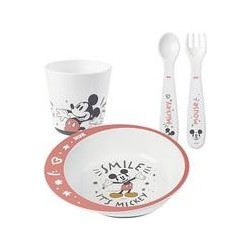 NUK Disney Topolino mangia set didattico da 9 mesi (10225015)