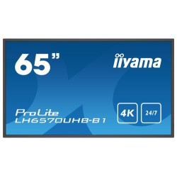 iiyama LH6570UHB-B1 visualizzatore di messaggi Pannello piatto per se