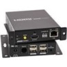 Extender KVM over IP USB HDMI INLINE - Extender KVM/Audio/USB - fino 