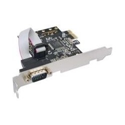 Scheda di interfaccia INLINE PCI-Express 1x porta seriale - controlle