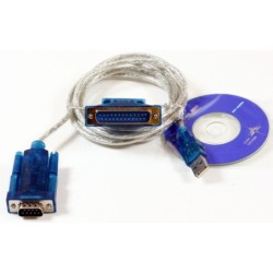 USB A - Serial DB9 M-M 2m