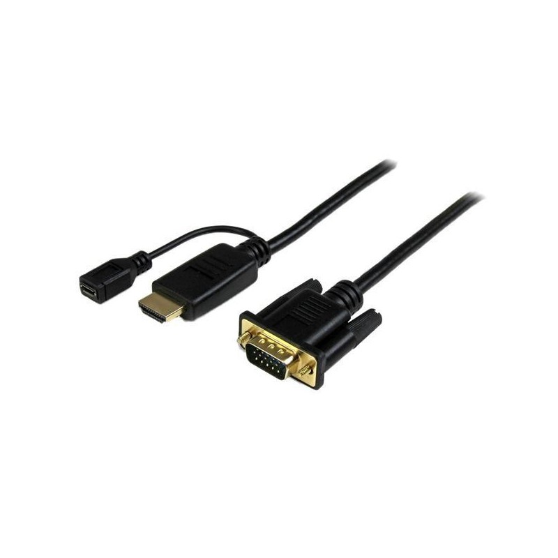 Cavo convertitore attivo hdmi a vga - adattatore hdmi a vga m/m - 192