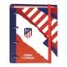 Poster Dohe Atletico de Madrid Coraggio e Cuore 4 Anelli formato A4 c