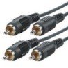 VALUE Cavo di collegamento RCA duplex ST/ST 2,5m (11.99.4333)