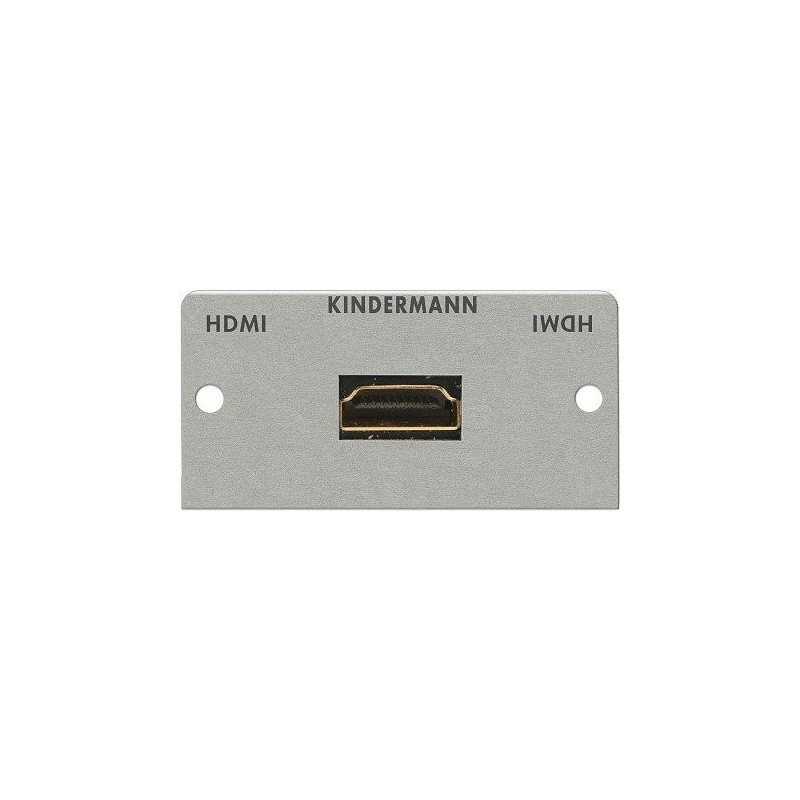 Kindermann Konnect 50 alu - Frontalino modulare snap-in - HDMI (74440