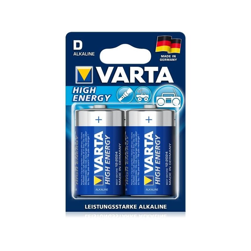 Varta HIGH ENERGY D Batteria monouso Alcalino