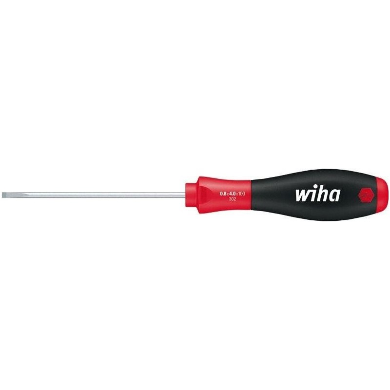 Cacciavite da officina Wiha a taglio SoftFinish 302 larghezza lama 55