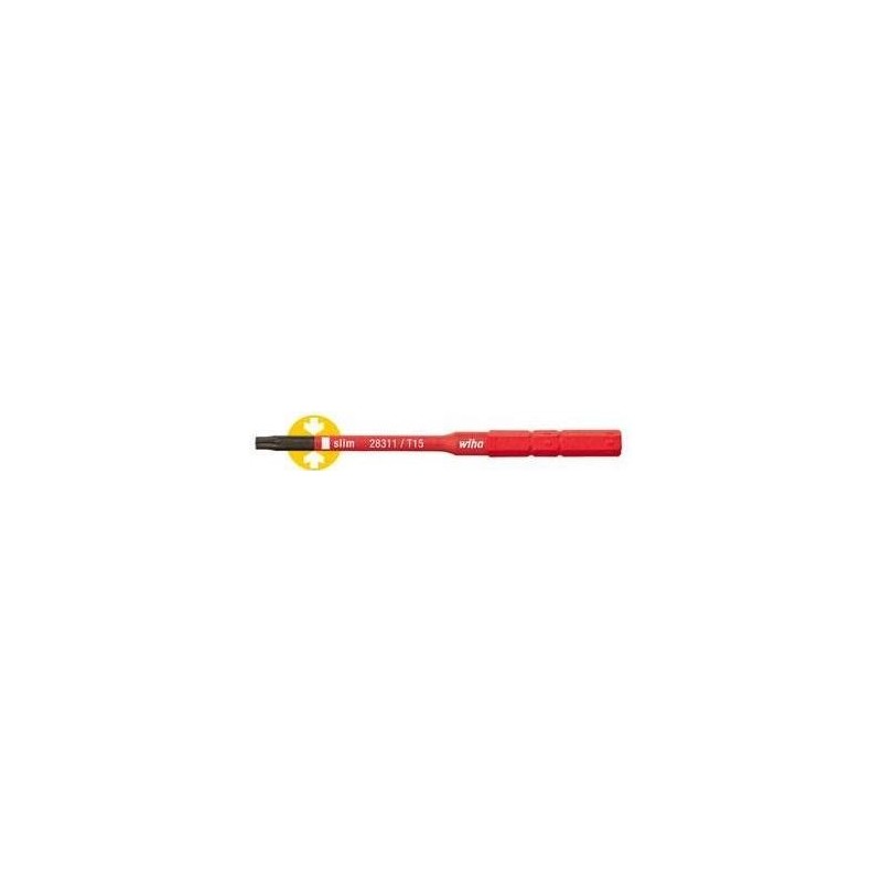 Lama intercambiabile Wiha VDE TORX interna SoftFinish electric T 8 75