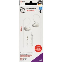 2GO Active 1 - cuffie - intrauricolari - chiamate/musica - bianco - r