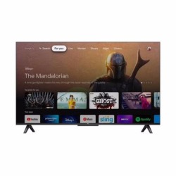 TCL TV 43 4K HDR SMART TV ANDROID CON GOOGLE TV NERO