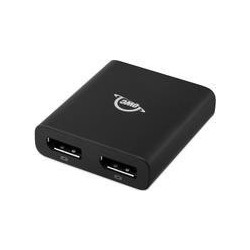 Adattatore OWC USB-C a 24 pin hun - 2 x DisplayPort a 20 pin hun