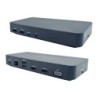 i-tec USB 30/USB-C/Thunderbolt 3x Display Docking Station + Power D