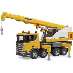 Bruder - Autogru Scania Super 560R Liebherr con modulo LS (03571)