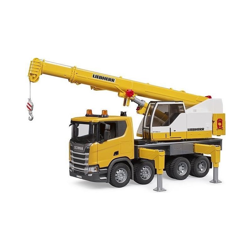 Bruder - Autogru Scania Super 560R Liebherr con modulo LS (03571)