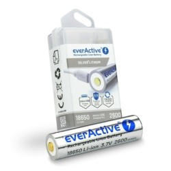 Batterie Ricaricabili EverActive EV18650-26M 37 V