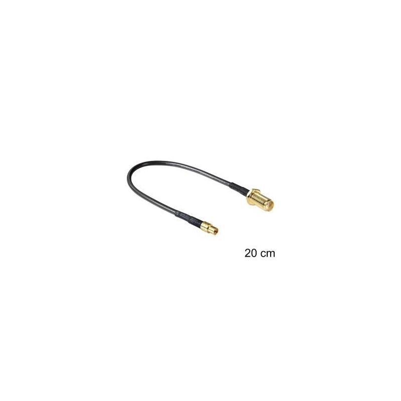 Delock cavo antenna jack SMA per l&#039;installazione jack MMCX 200 mm