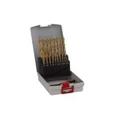 Bosch HSS-TiN DIN 338 - set di punte - per metallo - 19 pezzi