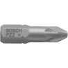 Bosch Extra Hard - punta per cacciavite - 3 pezzi - 1/4&quot; - pozidriv -