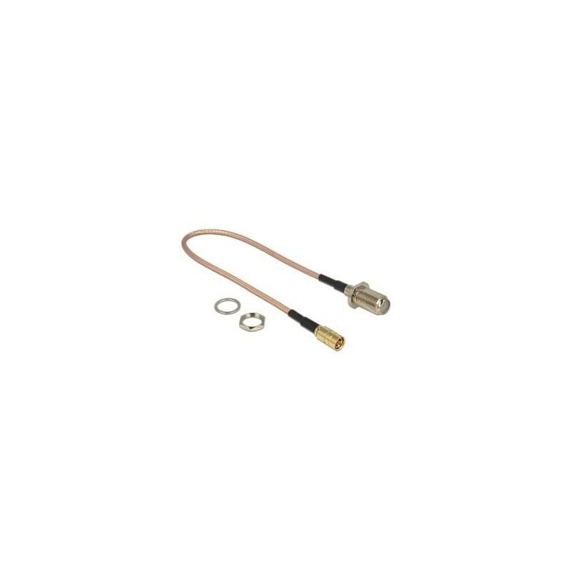 Delock Cavo dell&#039;antenna Presa F per l&#039;installazione Spina SMB RG-316