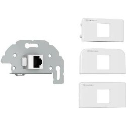 Kindermann 7456000523 Presa RJ-45 grigia - bianca (7456000523)