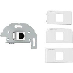 Kindermann 7456000526 Presa RJ-45 grigia - bianca (7456000526)