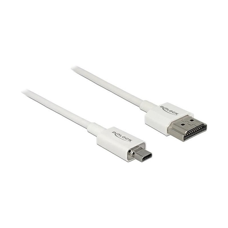 Delock Cavo HDMI ad alta velocit con Ethernet - HDMI-A maschio HDMI M