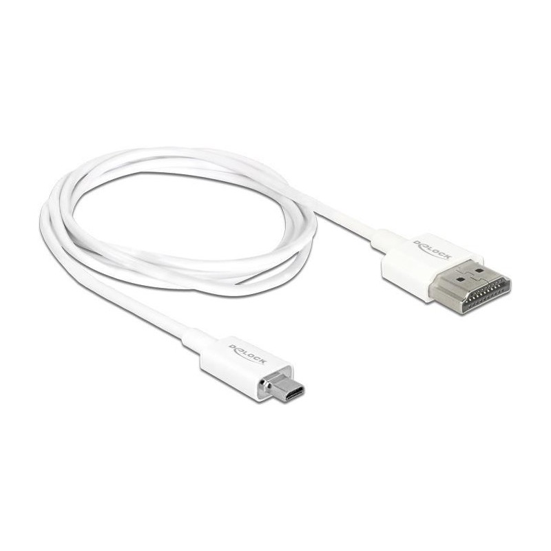 Delock Cavo HDMI ad alta velocit con Ethernet - HDMI-A maschio HDMI M