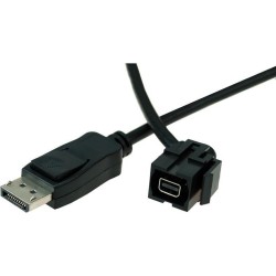 Bachmann - Adattatore DisplayPort - Mini DisplayPort (M) - 50 cm - Ne