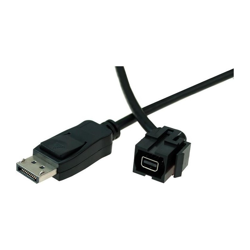 Bachmann - Adattatore DisplayPort - Mini DisplayPort (M) - 50 cm - Ne