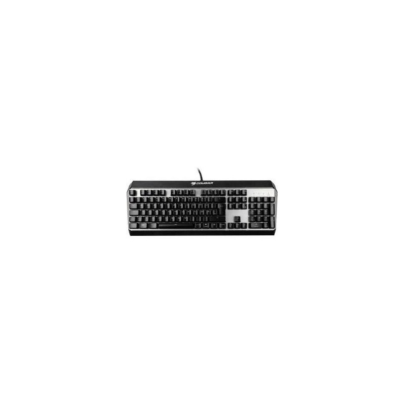 COUGAR Gaming Attack X3 RGB Tastiera USB QWERTZ Tedesco Nero - Argent