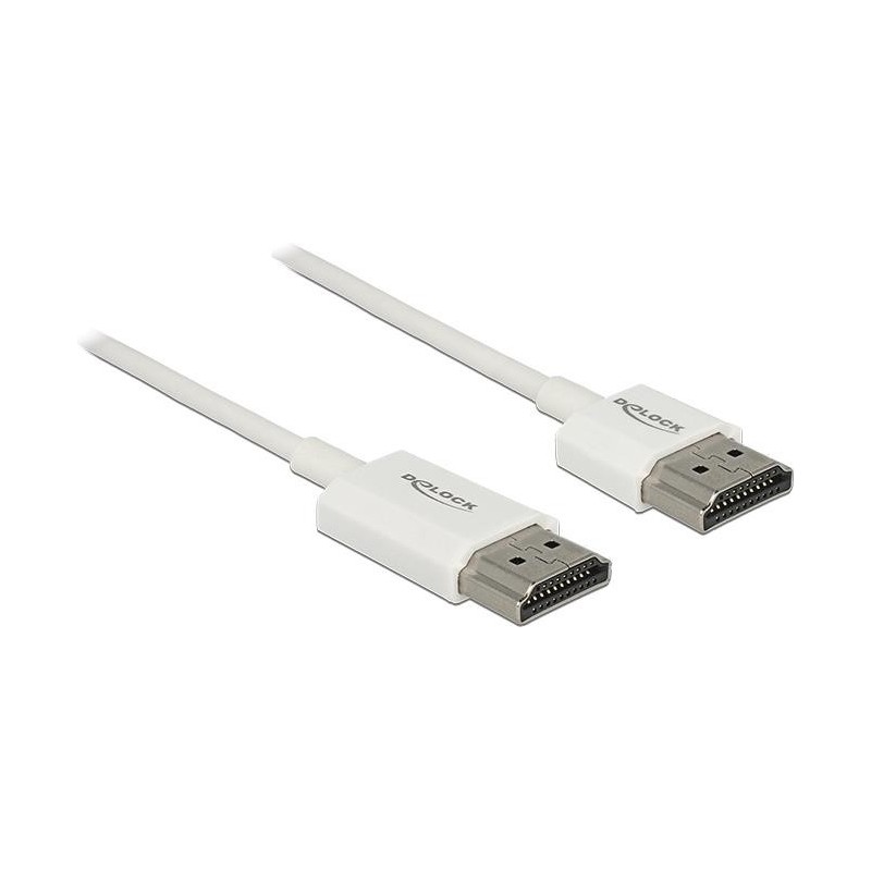 Delock Cavo HDMI ad alta velocit con Ethernet - HDMI-A maschio HDMI-A