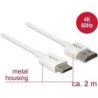 Delock Cavo HDMI ad alta velocit con Ethernet - HDMI-A maschio HDMI M