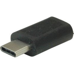 Valore 12.99.3191 Cavo adattatore USB tipo C USB tipo Micro B Nero (1