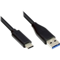 Cavo USB 3.1 da A maschio a C maschio. 05 m nero USB 3.1 Gen2