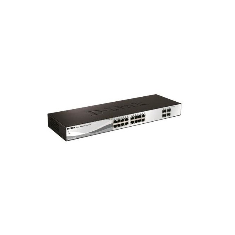 D-LINK SWITCH 16 PORTE GIGABIT + 4 PORTE SFP SMART+