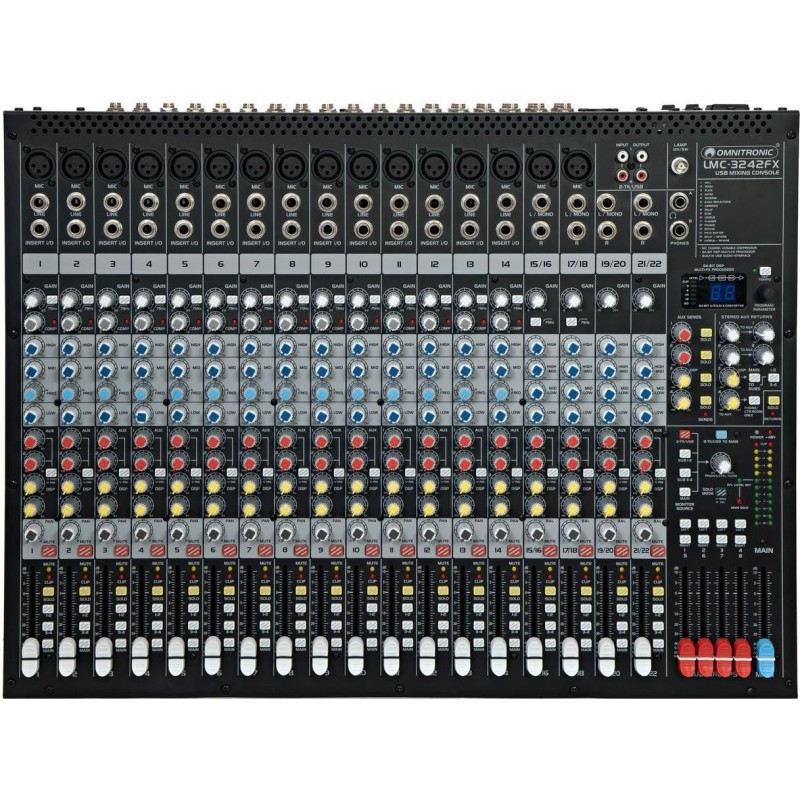 Mixer USB OMNITRONIC LMC-3242FX (10040287)