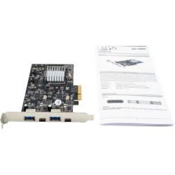 Porta USB 3.2 Express Card 2A-2C Gen2 PCIe x4