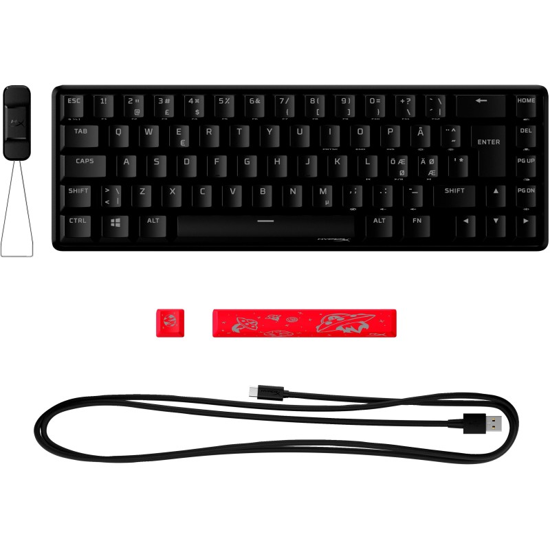 HyperX Alloy Origins 65 Tastiera da gaming meccanica Rosso HX (layout