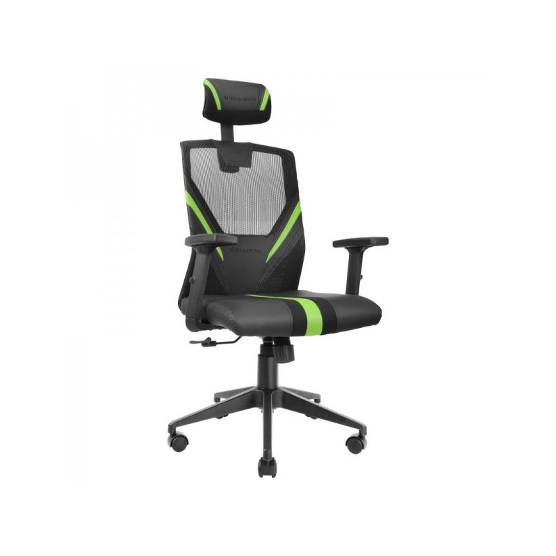 FAUTEUIL ERGONOMIQUE MARS GAMING MGC ERGO (NOIR/VERT)