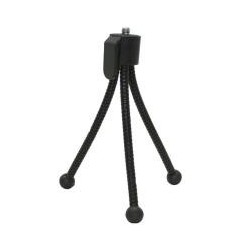 Mini treppiede InLine&reg; per fotocamere digitali, altezza 11,5 cm, ner